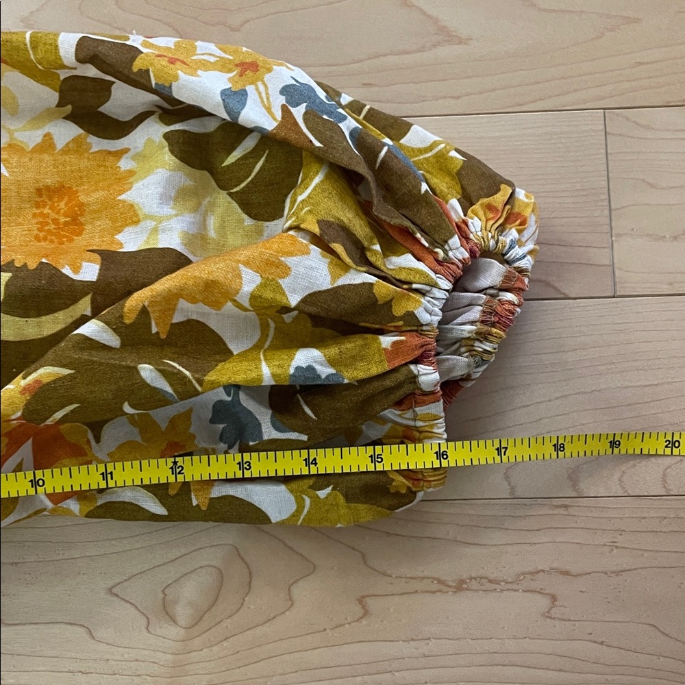 Amalie The Label Showpo Floral Off-Shoulder Blouse size 12 Ariesey - Picture 16 of 16
